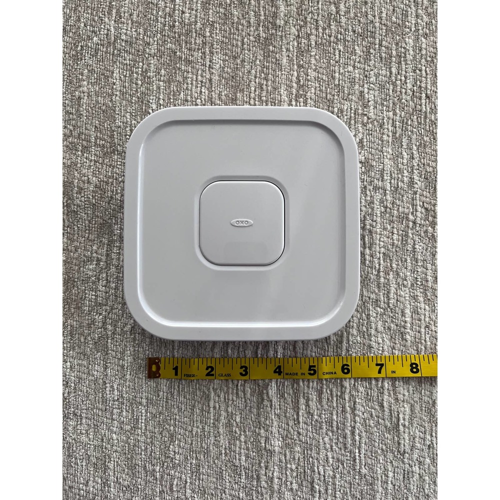 OXO Good Grips pop up lid replacement LID ONLY 6.5" x 6.5" big square white part